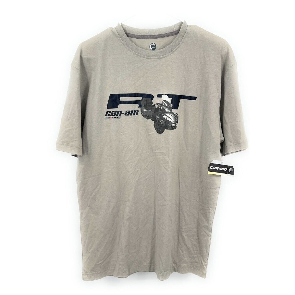 BRP Can-AM‎ RT Tshirt  Brown Mens Sz S